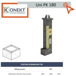 Uni Konekt komin paliwa stale do wszystkich paliw 180 gwarancja 30 lat za darmo dostawa gratis