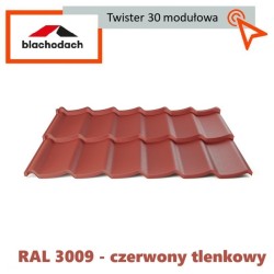 Blachodachówka modułowa Twister 0,80 m2 arkusz Tani i szybki sposób na dach. Dostawa również gratis.