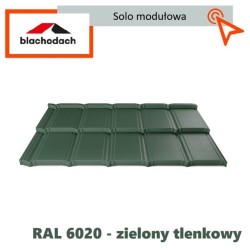 Blachodachówka modułowa Solo 0,81 m2 arkusz Tani i szybki sposób na dach. Dostawa również gratis.