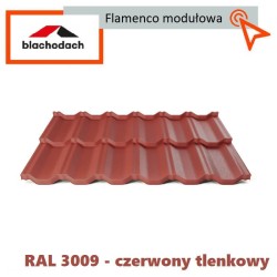 Blachodachówka modułowa Flamenco 0,80 m2 arkusz Tani i szybki sposób na dach. Dostawa również gratis.