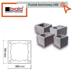 Brata pustak kominowy rozmiar S48 do średnicy 250